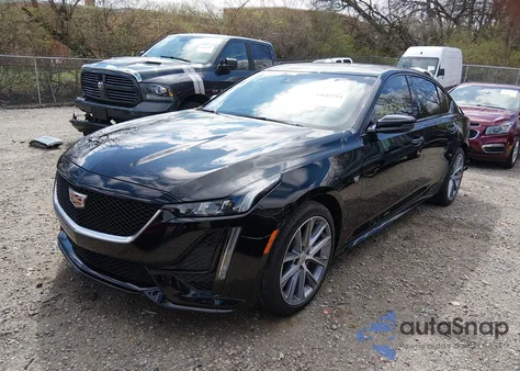 2020 Cadillac Ct5 Sport из США, поврежденный, VIN 1G6DU5RK7L0133160